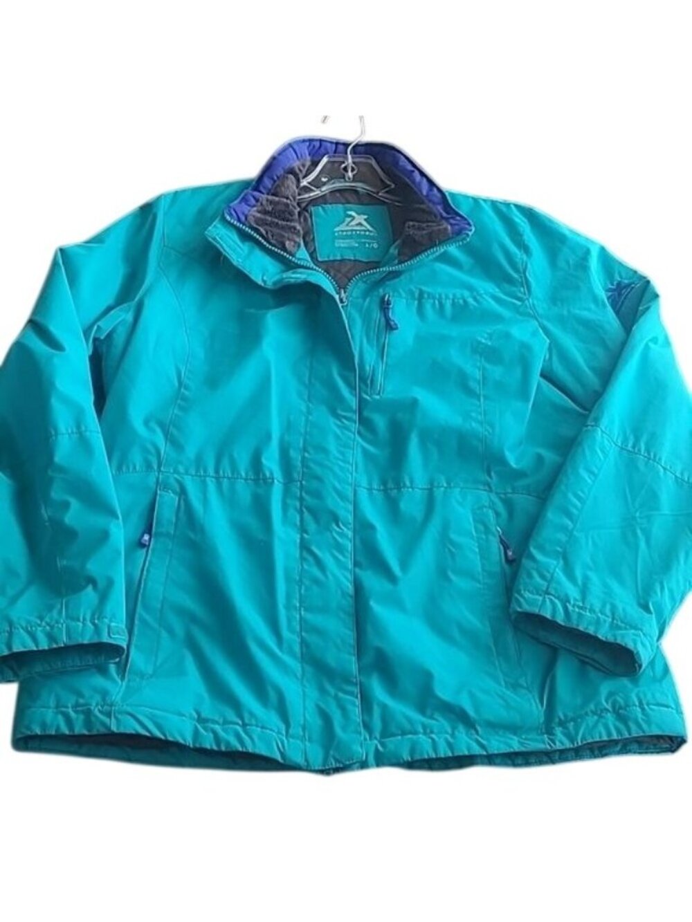 ZeroXposur Womens Teal Winter Jacket L/G